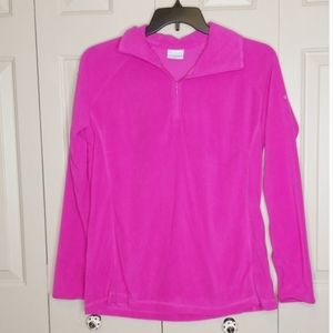 COLUMBIA ZIPPER COLLAR FLEECE